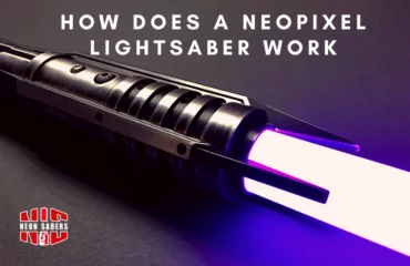 How does a Neopixel Lightsaber work